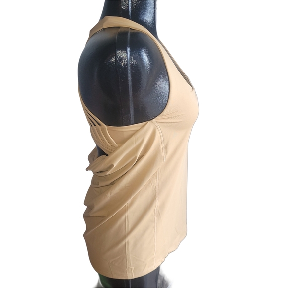 Icyzone Open Back Workout Athletic Tank Top with Built In Bra - Picture 4 of 5